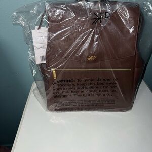 Freshly Picked Brown and Gold Leather Bags